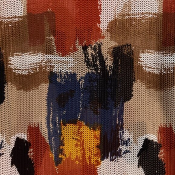 Top Boho Ligero Estampado Artístico (Boho Lightweight Art Print Top) - Picture 3 of 7